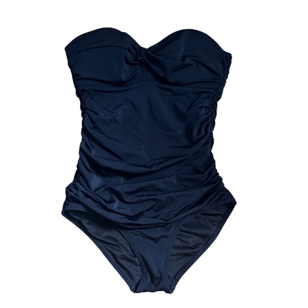 Victoria's Secret Black Strapless Bathingsuit size 8C